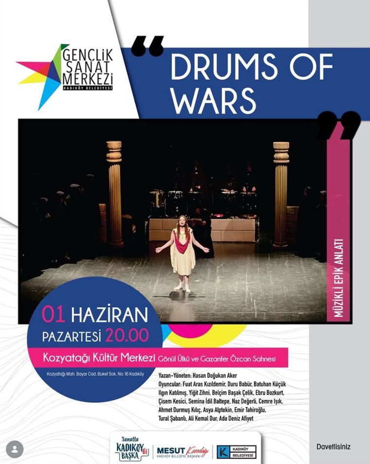 Drums of Wars afişi — Kozyatağı Kültür Merkezi