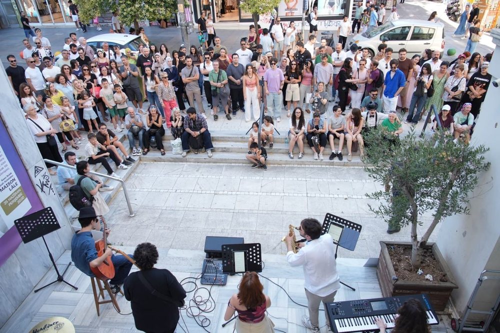 Açık hava konser performansı